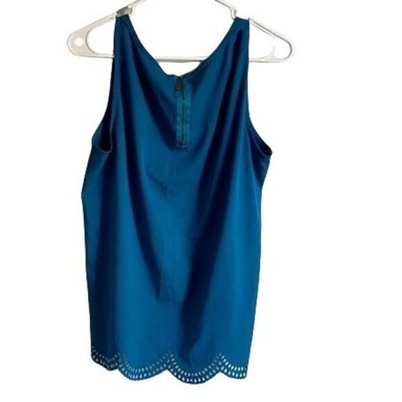 Jennifer and Grace XL Sleeveless Blue Top - Picture 6 of 10